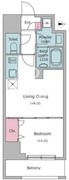 フロンティアレジデンス板橋 304 間取り図