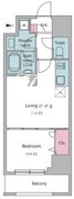 フロンティアレジデンス板橋 701 間取り図
