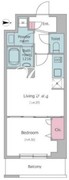 フロンティアレジデンス板橋 703 間取り図