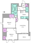 N-flats板橋 1204 間取り図