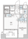 ビエラコート日本橋久松町 1005 間取り図