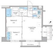 ルフォンプログレ押上イースト 515 間取り図