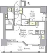 オルサス三ノ輪 904 間取り図