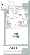ログ文京千駄木 1002 間取り図