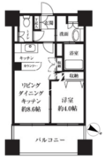 HF西新宿レジデンスウエスト 205 間取り図