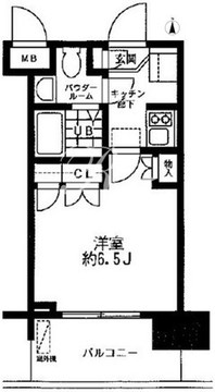 レジディア大森東 903 間取り図