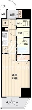 オルサス大鳥居 205 間取り図