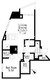 レジディア大森3 302 間取り図