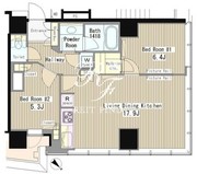 マイタワーレジデンス 2401 間取り図