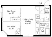 アラート飯田橋 304 間取り図