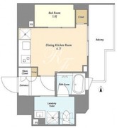 KDXレジデンス本蓮沼 605 間取り図