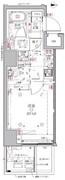 クレイシアIDZ浅草 602 間取り図