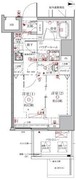 クレイシアIDZ浅草 803 間取り図