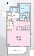 リージア三軒茶屋 106 間取り図