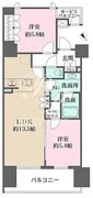 ザ・パークハビオ目黒 508 間取り図