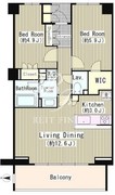 オアーゼ用賀 W-207 間取り図