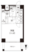 クイズ恵比寿 704 間取り図
