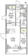 アイフラット馬込 210 間取り図