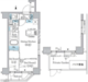 プライムブリス新宿上落合 101 間取り図