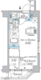 中井レジデンス 401 間取り図