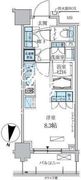 パークアクシス両国馬車通り 904 間取り図