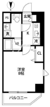 シルフィ田端 302 間取り図