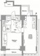 ザ・パークハビオSOHO南青山 902 間取り図