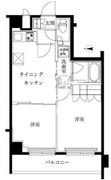 ルーブル志村坂上 406 間取り図