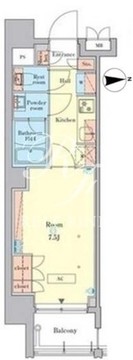 RJRプレシア千鳥 614 間取り図