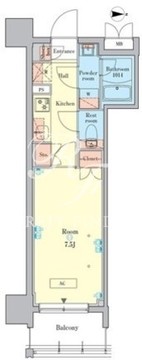 RJRプレシア千鳥 513 間取り図