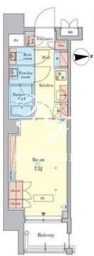 RJRプレシア千鳥 416 間取り図