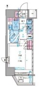 ジェノヴィア新宿早稲田グリーンヴェール 405 間取り図