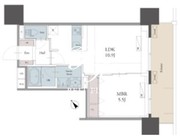 ラグゼナ用賀 705 間取り図