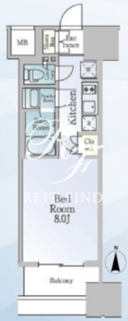 ルフォンブランシェ品川南大井 910 間取り図