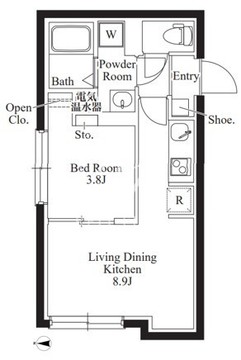 カーサグラッツェ池袋 102 間取り図