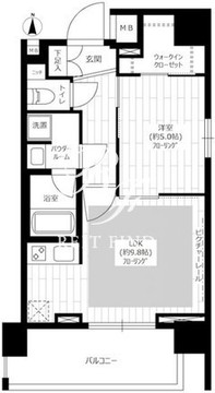 グランドコンシェルジュ新御徒町駅前 402 間取り図