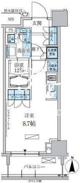 パークアクシス両国馬車通り 310 間取り図