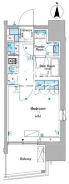 ルフォンプログレ品川大井 904 間取り図