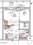 ハーモニーレジデンス神楽坂ヒルズサード 309 間取り図