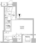コンフォリア銀座イースト 305 間取り図