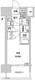 ラクラス幡ヶ谷 803 間取り図