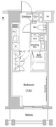 ザ・パークハビオ文京江戸川橋 403 間取り図