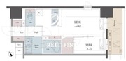 ラグゼナ用賀 1403 間取り図