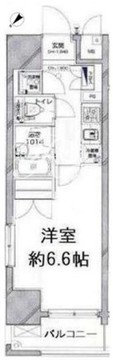 グラーサ銀座イースト 510 間取り図