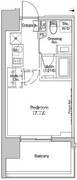 ザ・パークハビオ上北沢 301 間取り図