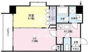 リバーレ池袋 505 間取り図