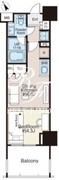 ベルファース大森サウス 206 間取り図