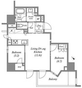 nido南千住 504 間取り図