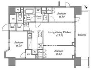 nido南千住 1507 間取り図