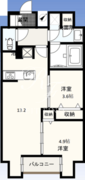 Wゲートタワー 902 間取り図